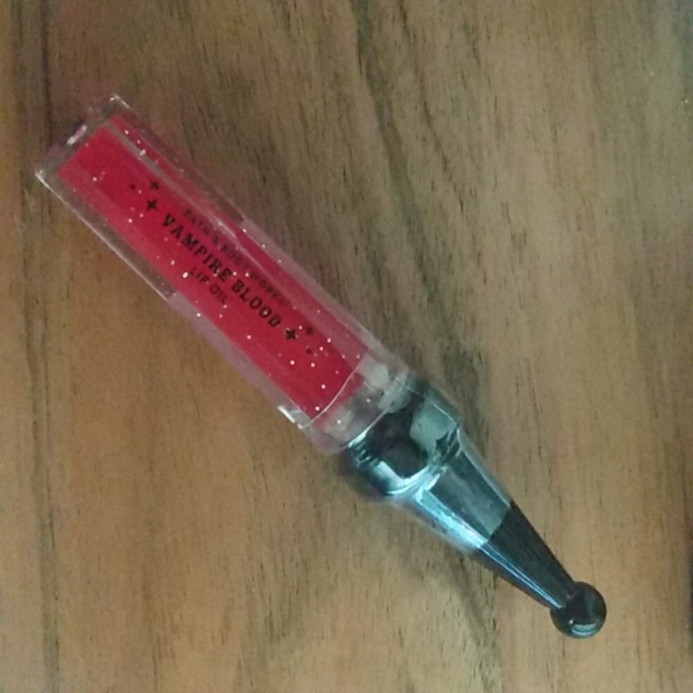 Sealed New 2026 Halloween Bath & Body Works Vampire Blood Lip Oil Fall